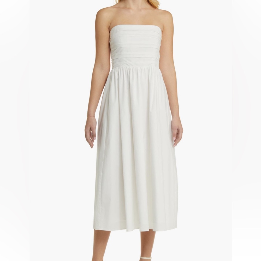 WAYF Strapless Dress